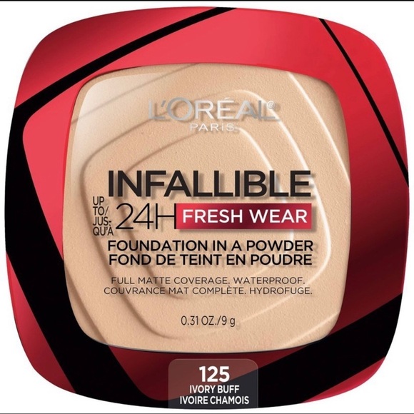 L'OREAL Infallible 24H Foundation In A Powder 125 - Picture 1 of 6